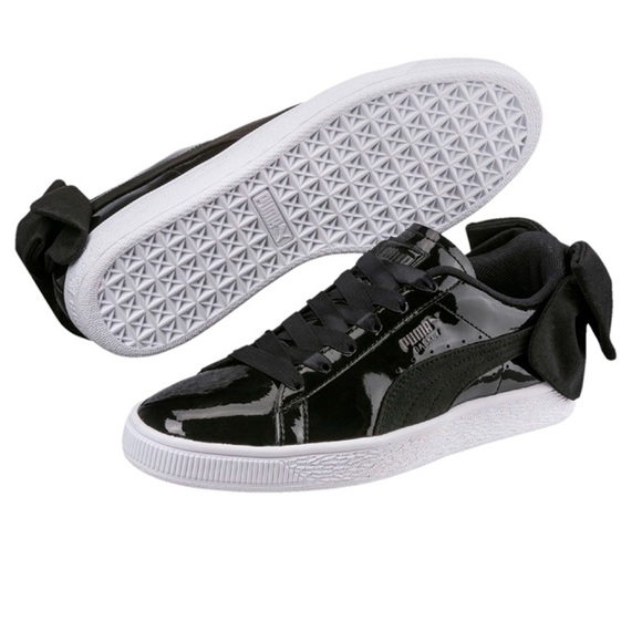 puma suede bow size 7